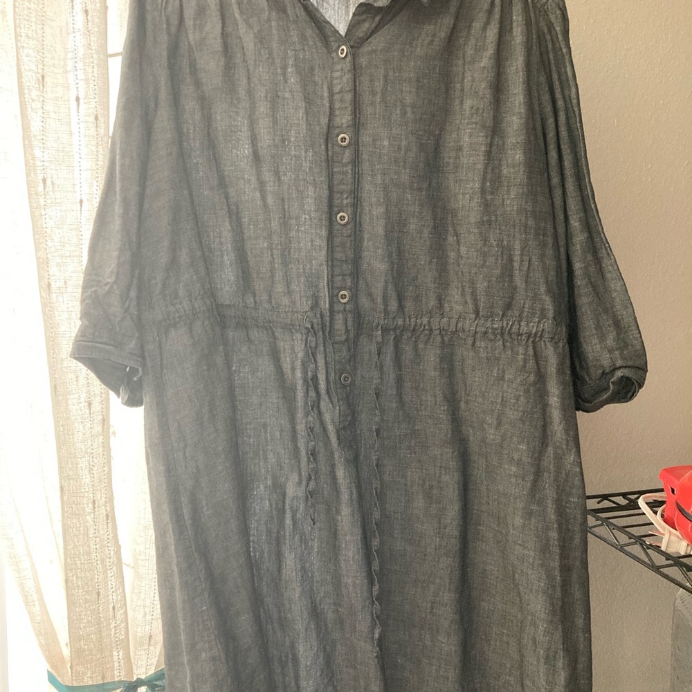 Merona Gray Casual Button Down Shirt